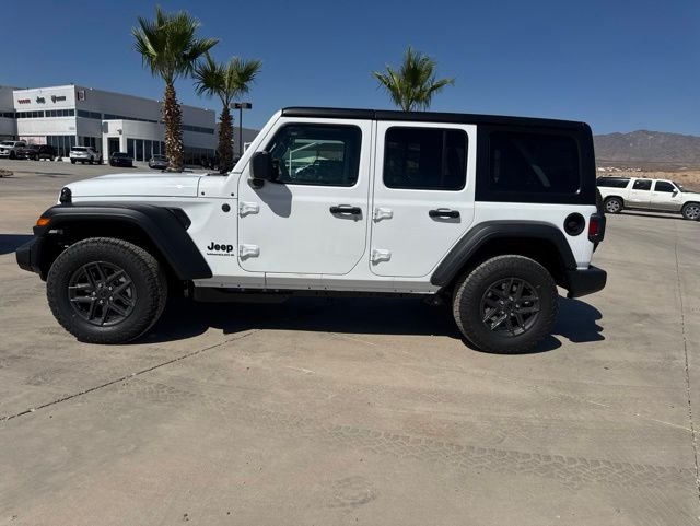 New 2026 Bright White Clear-Coat Exterior Paint Jeep Sport S image 2