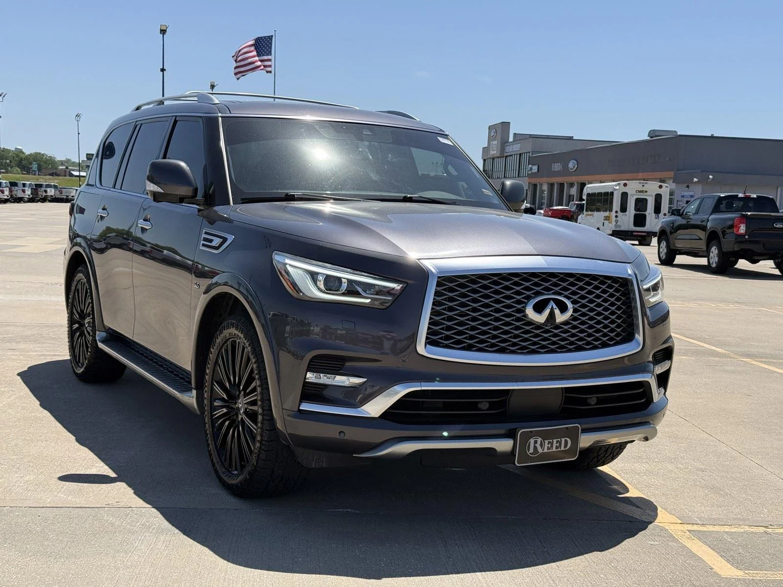 Used 2020 INFINITI QX80 Limited with VIN JN8AZ2NE7L9250236 for sale in Kansas City