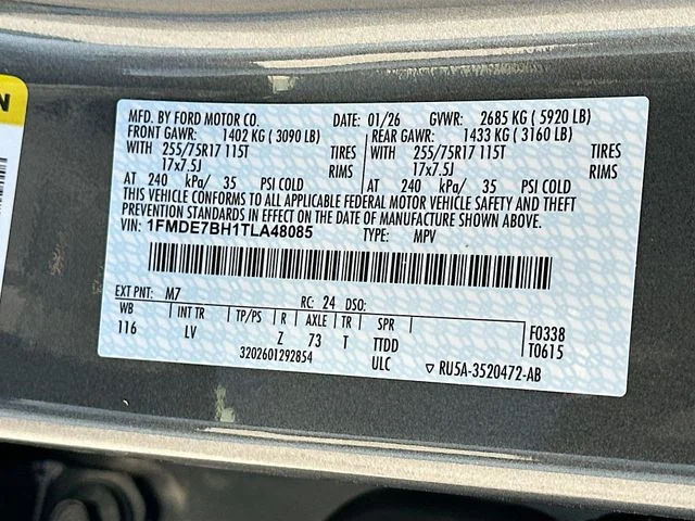 New 2026 Gray Metallic Ford Big Bend image 21