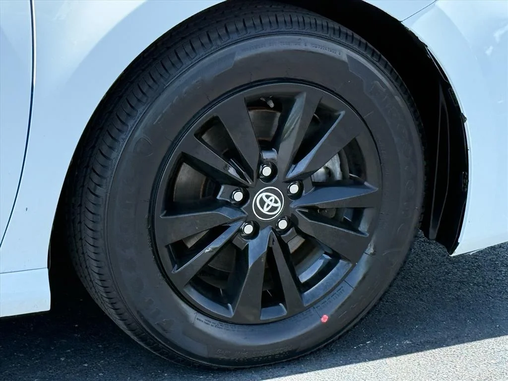 Certified Used 2025 White Toyota LE image 9
