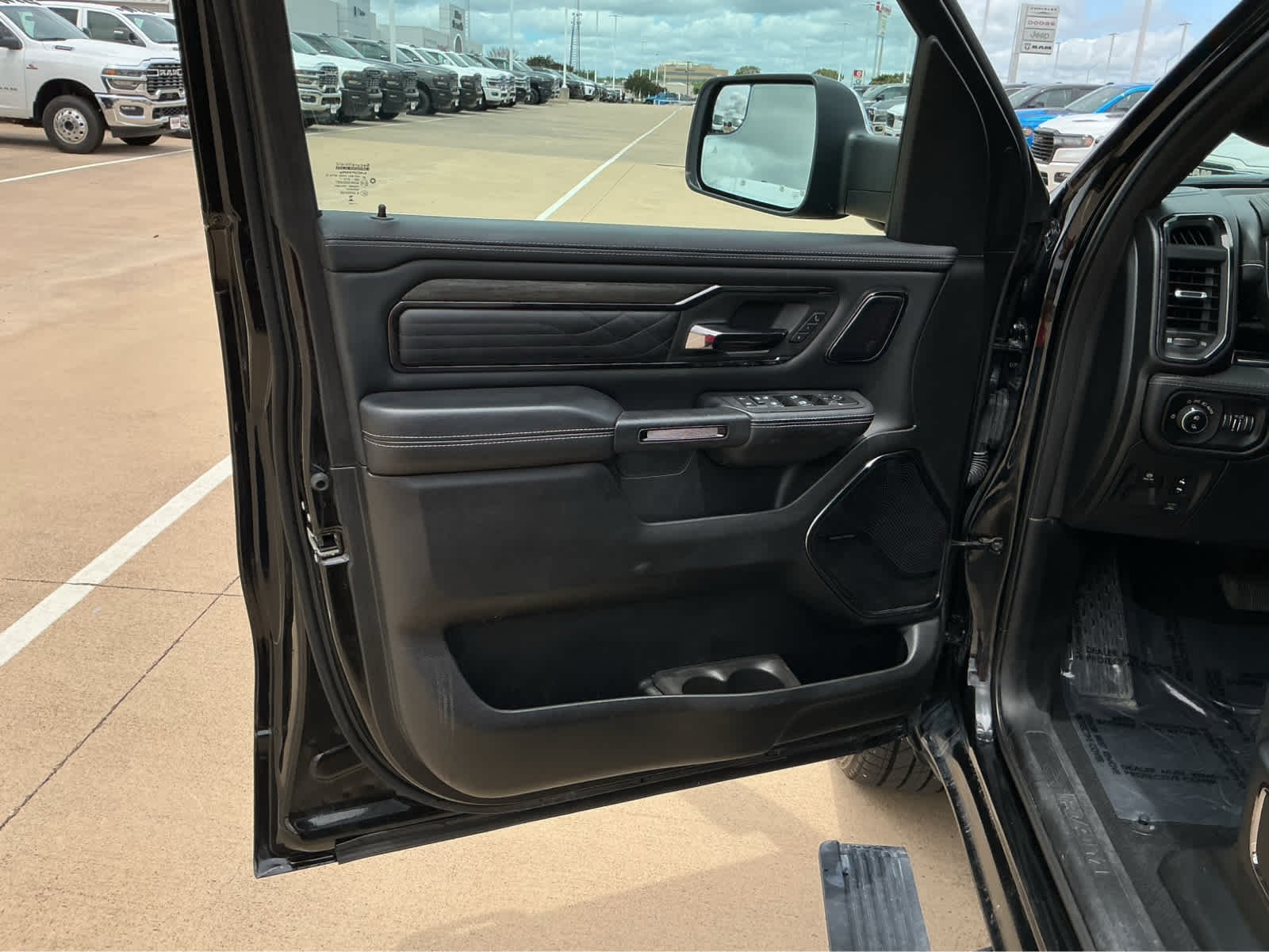 Used 2025 Diamond Black Crystal Pearlcoat Ram Limited image 18