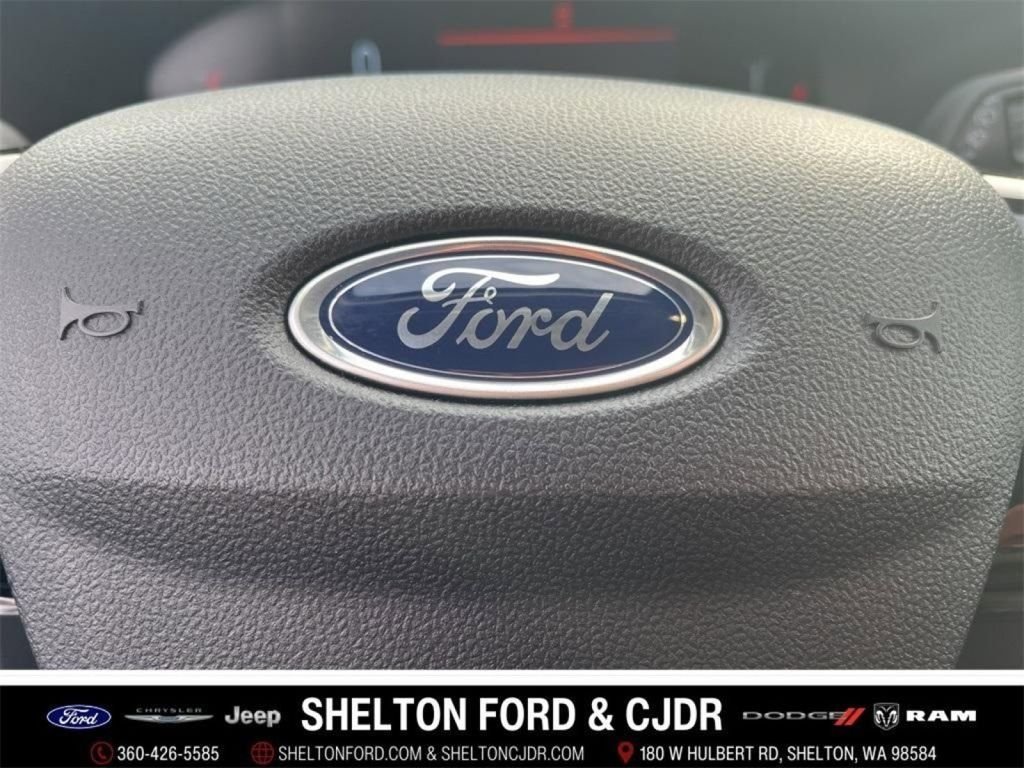 New 2025 Star White Metallic Tri-coat Ford Plug-in Hybrid image 16
