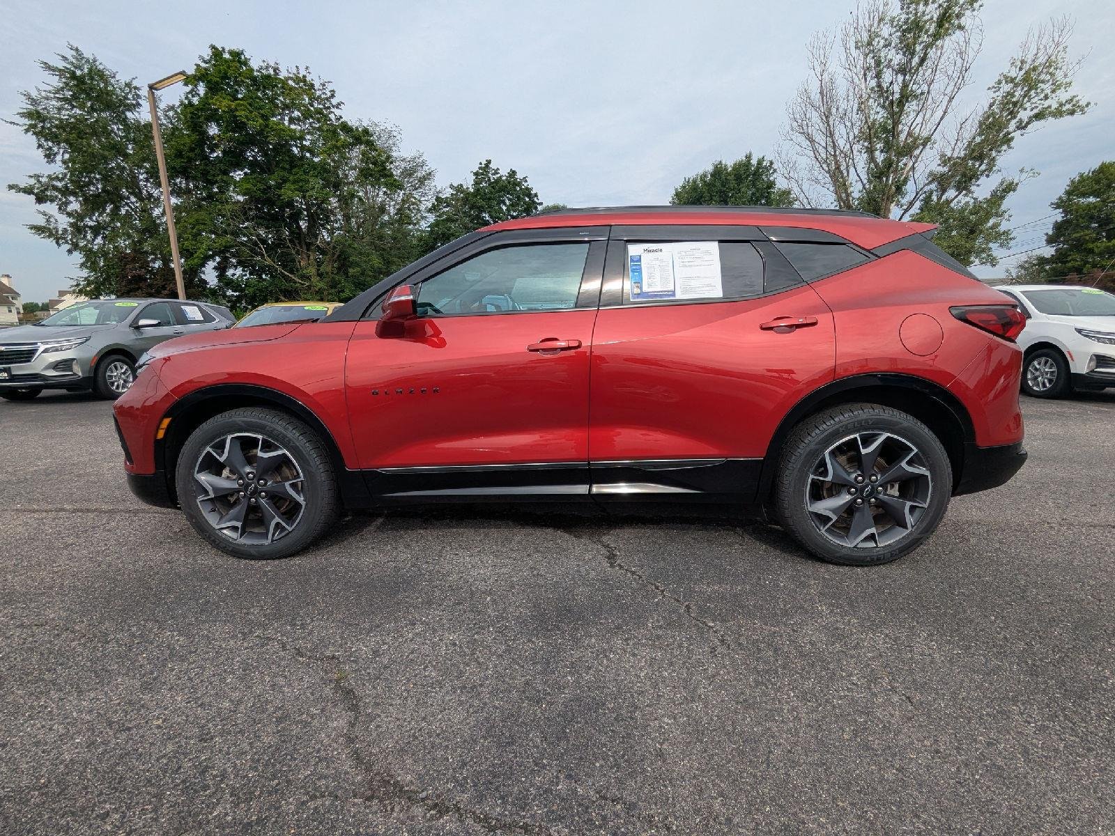 Used 2021 Cherry Red Tintcoat Chevrolet RS image 4