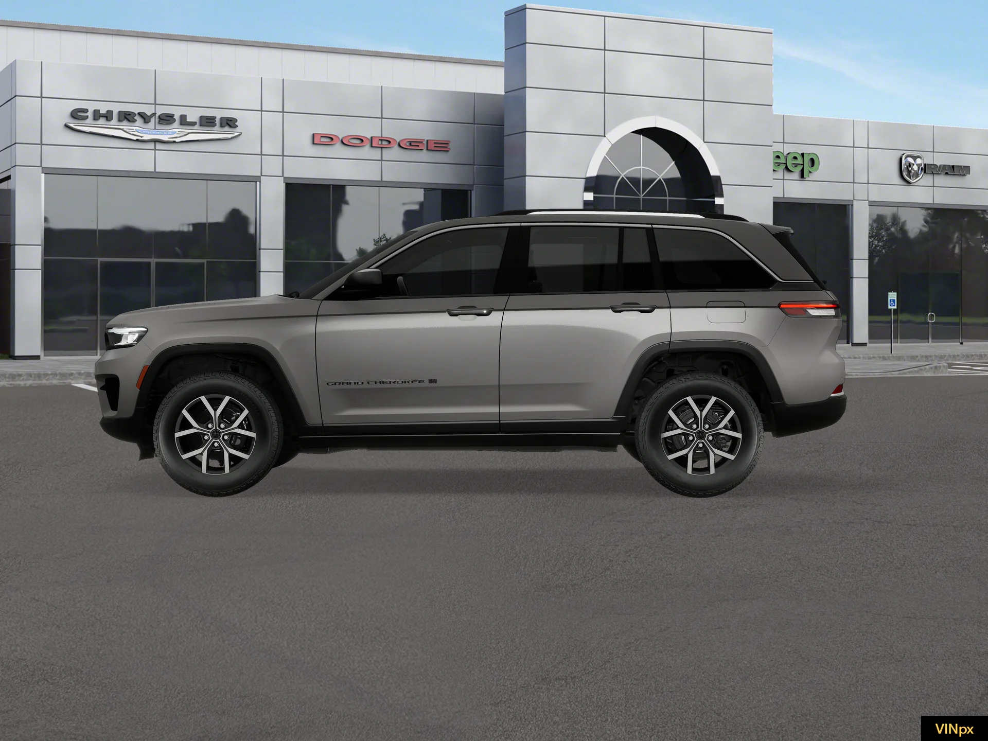New 2027 Sting-Gray Clear-Coat Paint Jeep Laredo X image 3