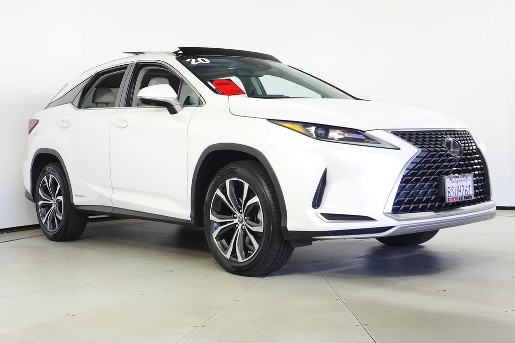 Used 2020 Eminent White Pearl Lexus 450h image 4