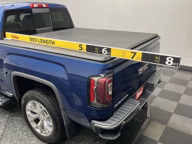 Used 2017 Stone Blue Metallic GMC SLT image 31