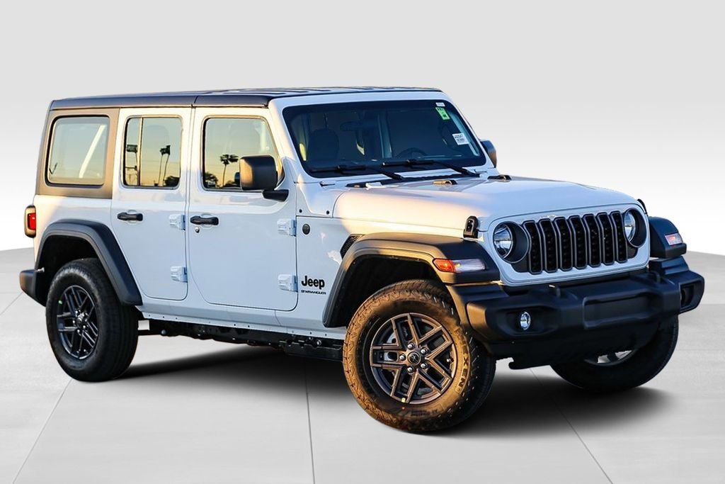New 2026 Bright White Clearcoat Jeep Sport image 2