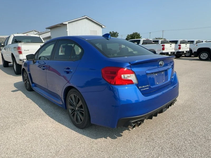 Used 2015 WR Blue Pearl Subaru 4dr Sdn Man Premium image 4