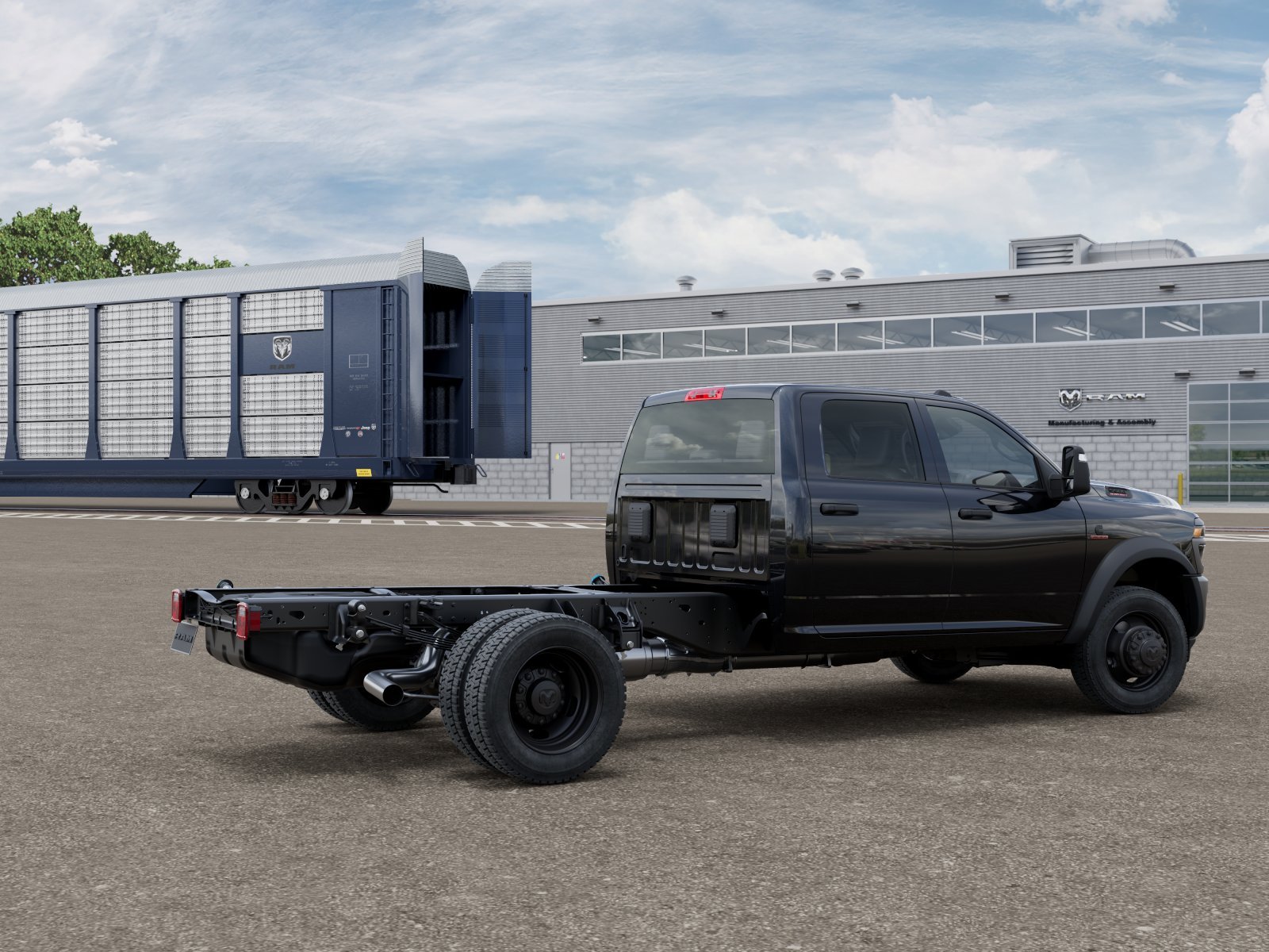 New 2026 Diamond Black Crystal Pearlcoat RAM TRADESMAN image 2