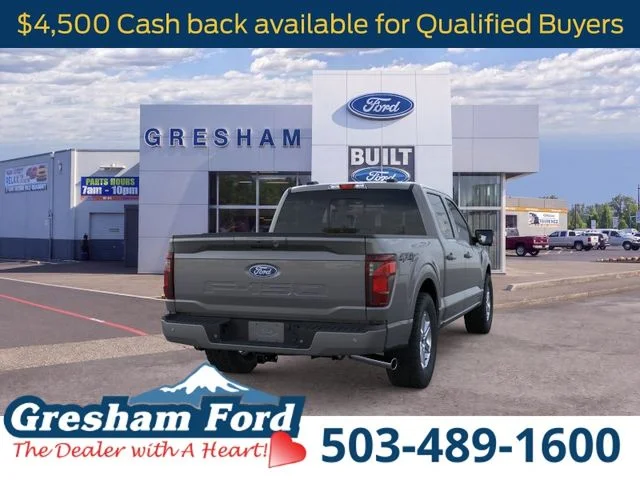 New 2026 Carbonized Gray Metallic Ford XLT image 9