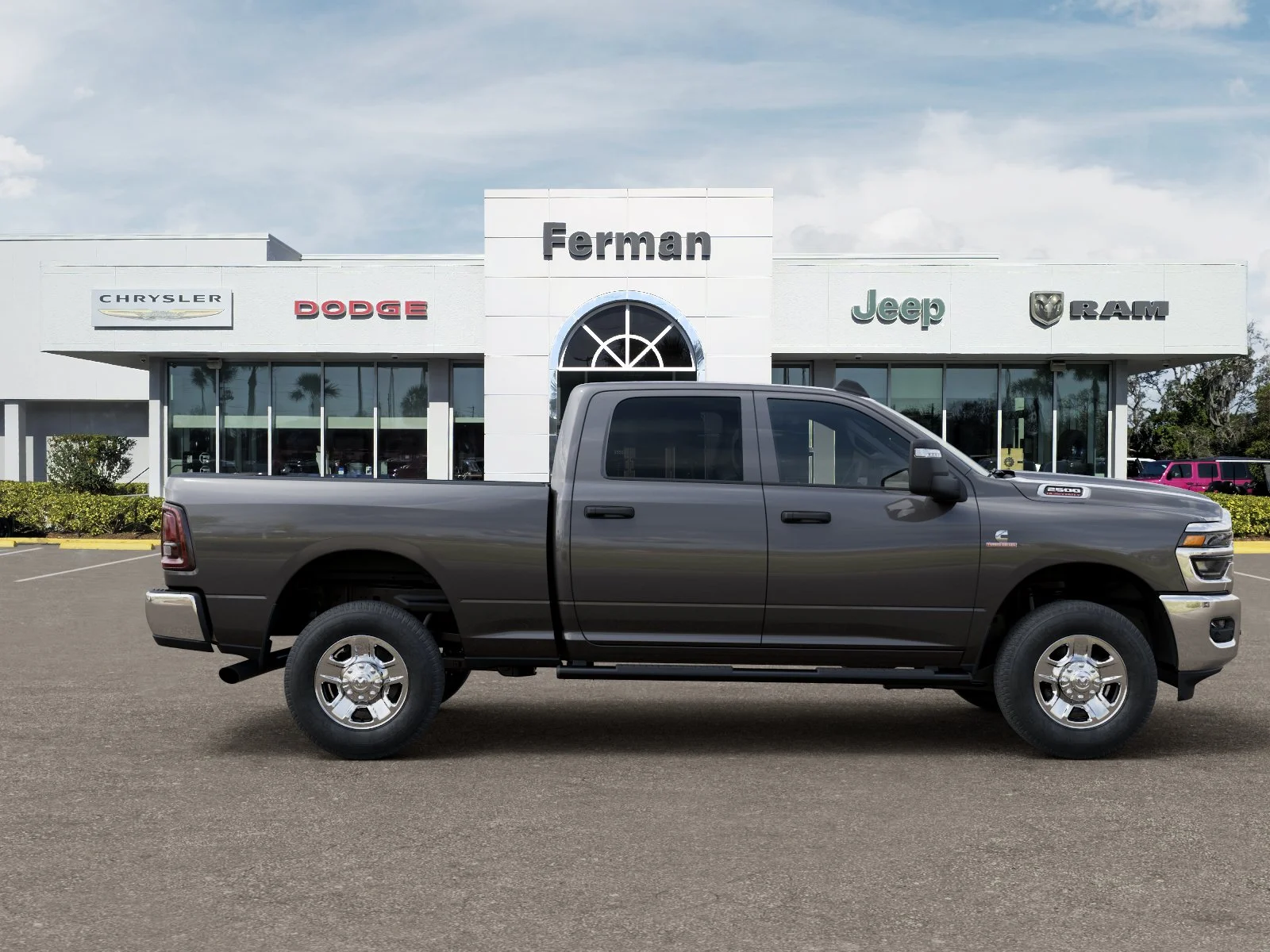 New 2026 Granite Crystal Metallic Clear-Coat Exterior Paint RAM Tradesman image 49