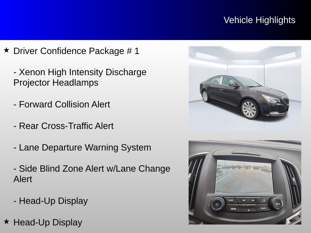 Used 2014 Midnight Amethyst Metallic Buick Leather image 8