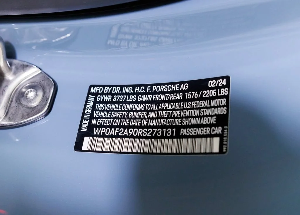 Used 2024 Shore Blue Metallic Porsche S/T Heritage image 41