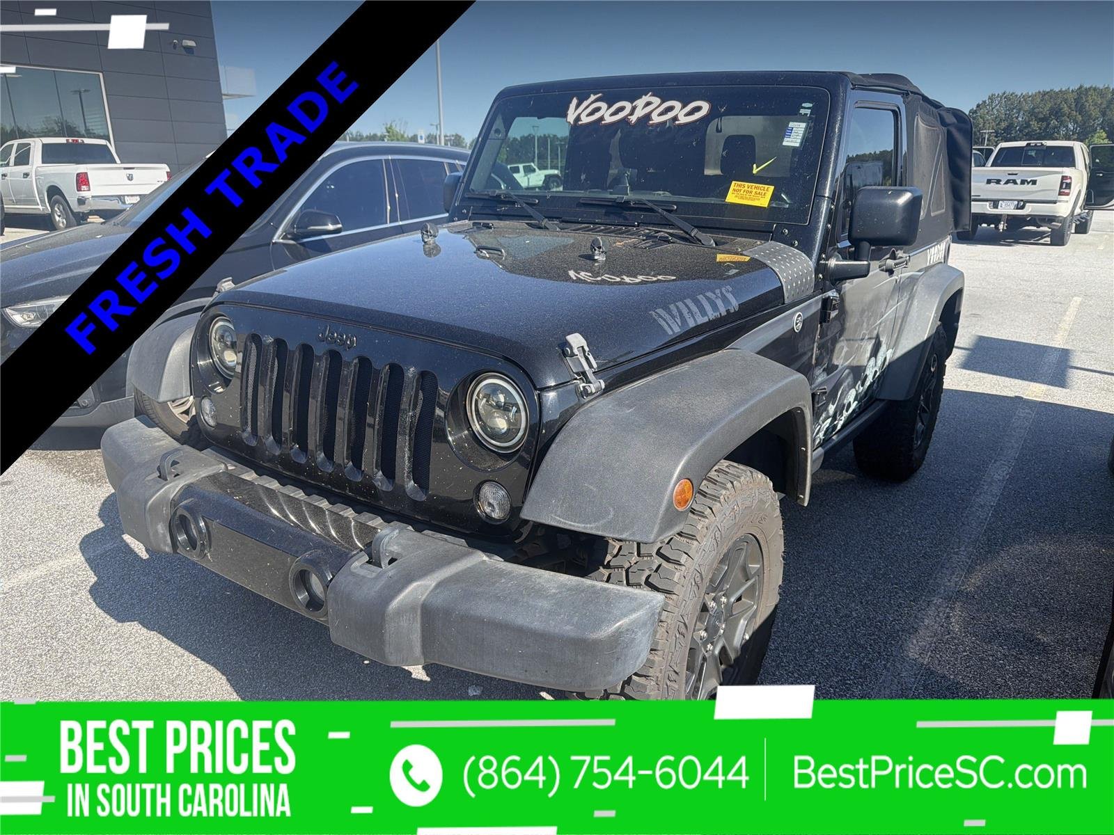 2017 Jeep Wrangler Willys Wheeler