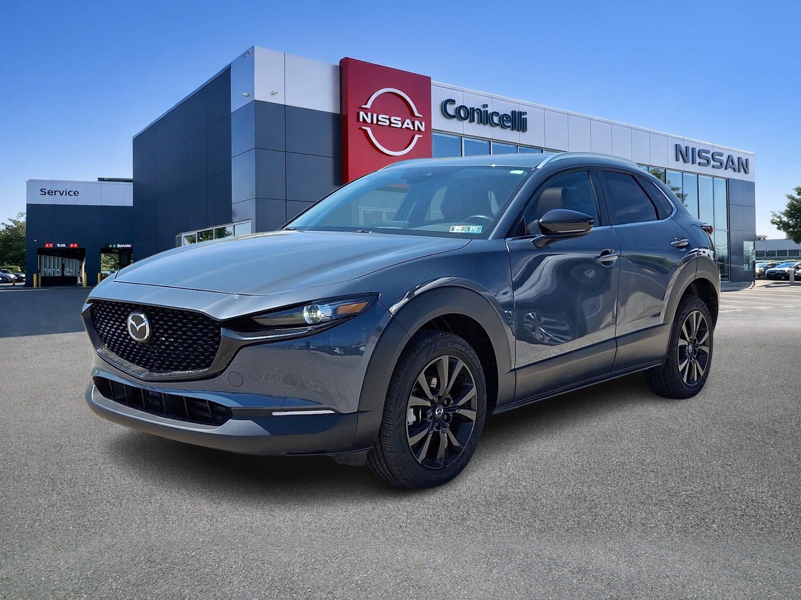 Used 2023 Polymetal Gray Metallic Mazda 2.5 S Carbon Edition image 2