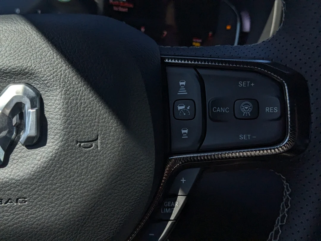 New 2026 Black RAM Sport - - 4x4 - Dual-Pane Panoramic Sunroof - Steel Sport Hood - Trailer Brake Control & More! image 17