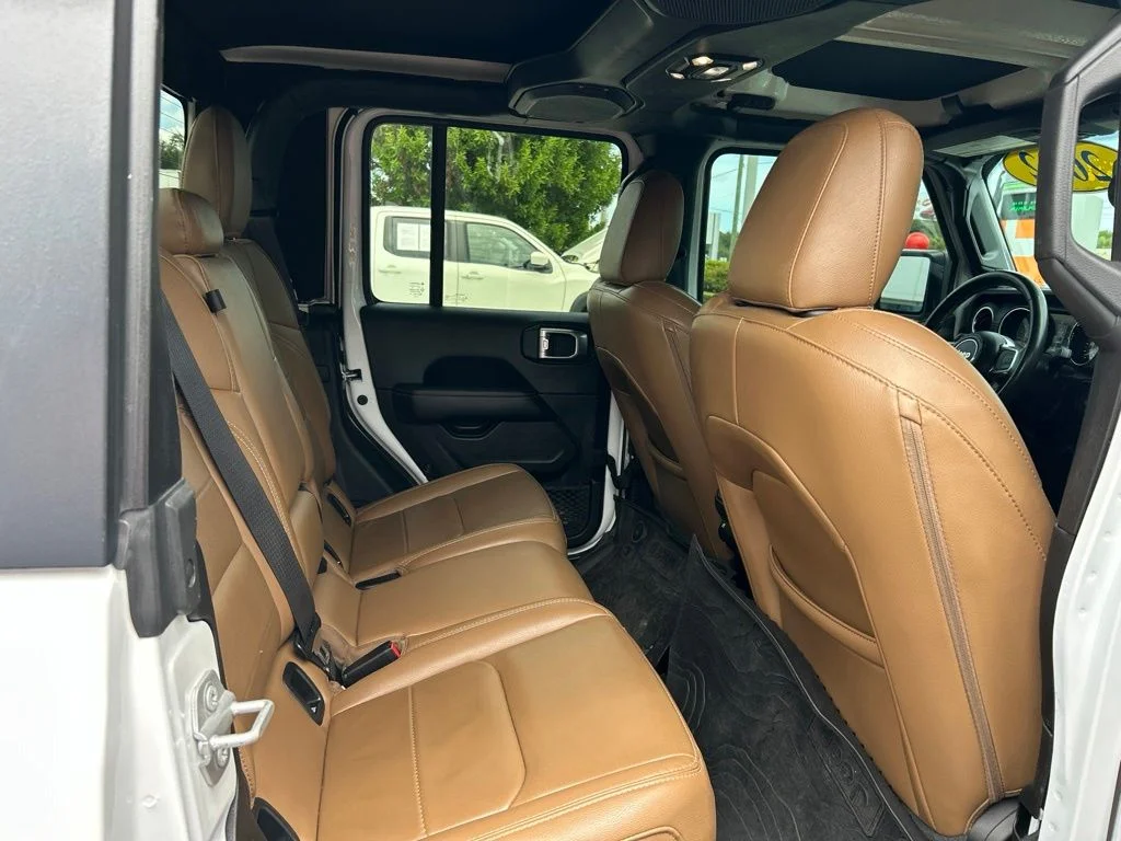 Used 2022 Bright White Clearcoat Jeep Overland image 42