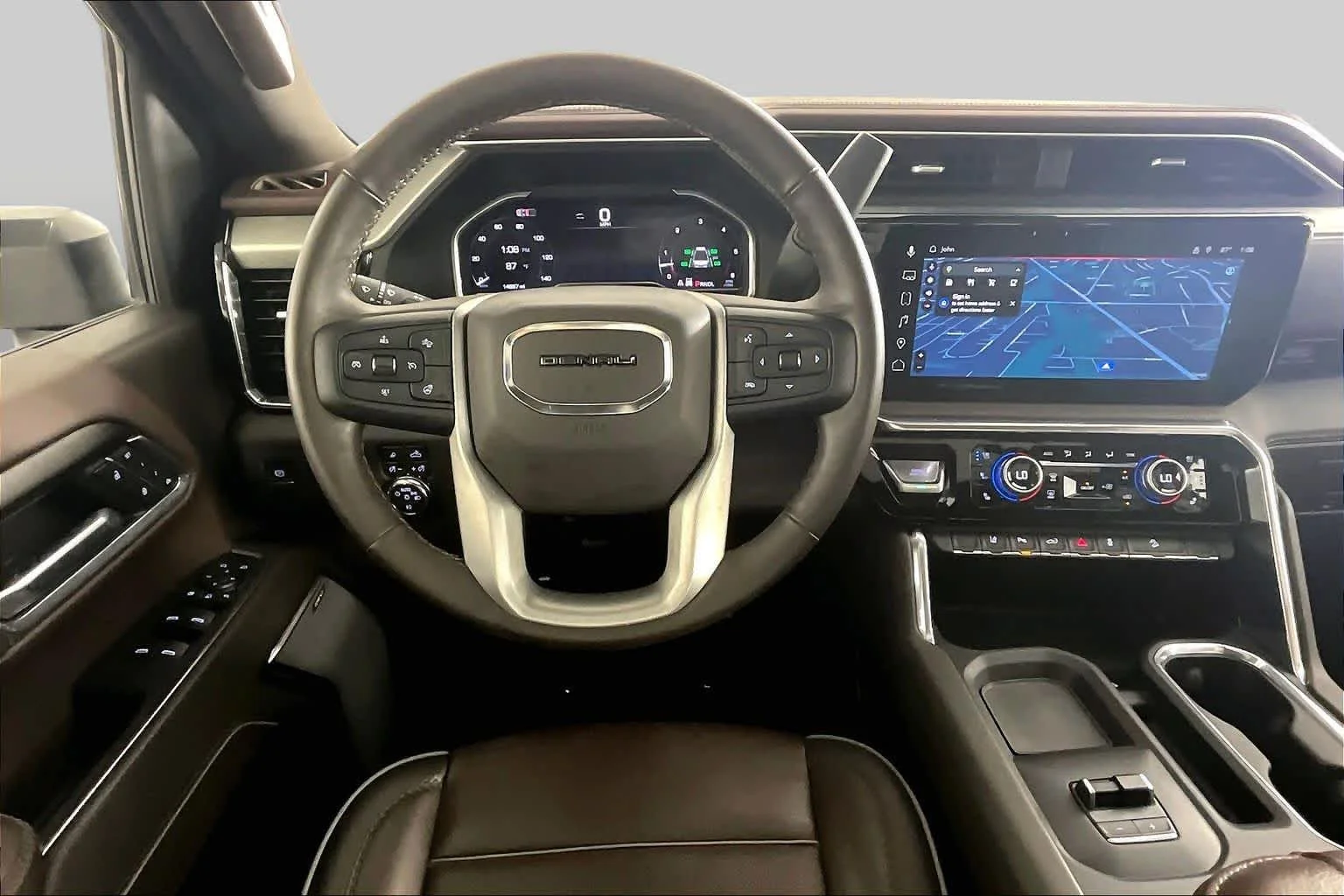 Used 2024 White Frost Tricoat GMC Denali image 6