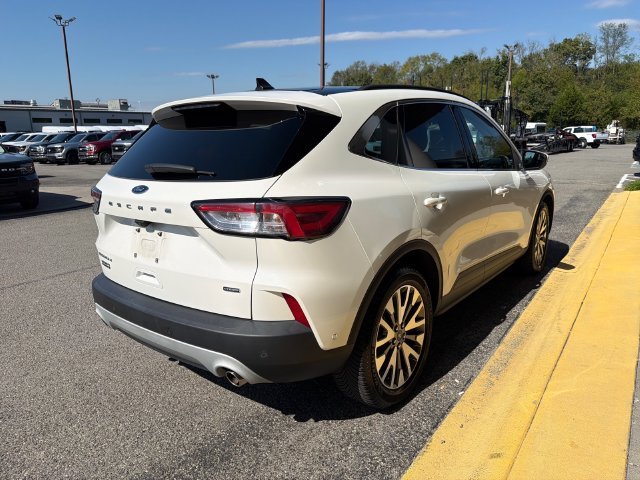 Used 2020 White Metallic Ford Titanium image 4