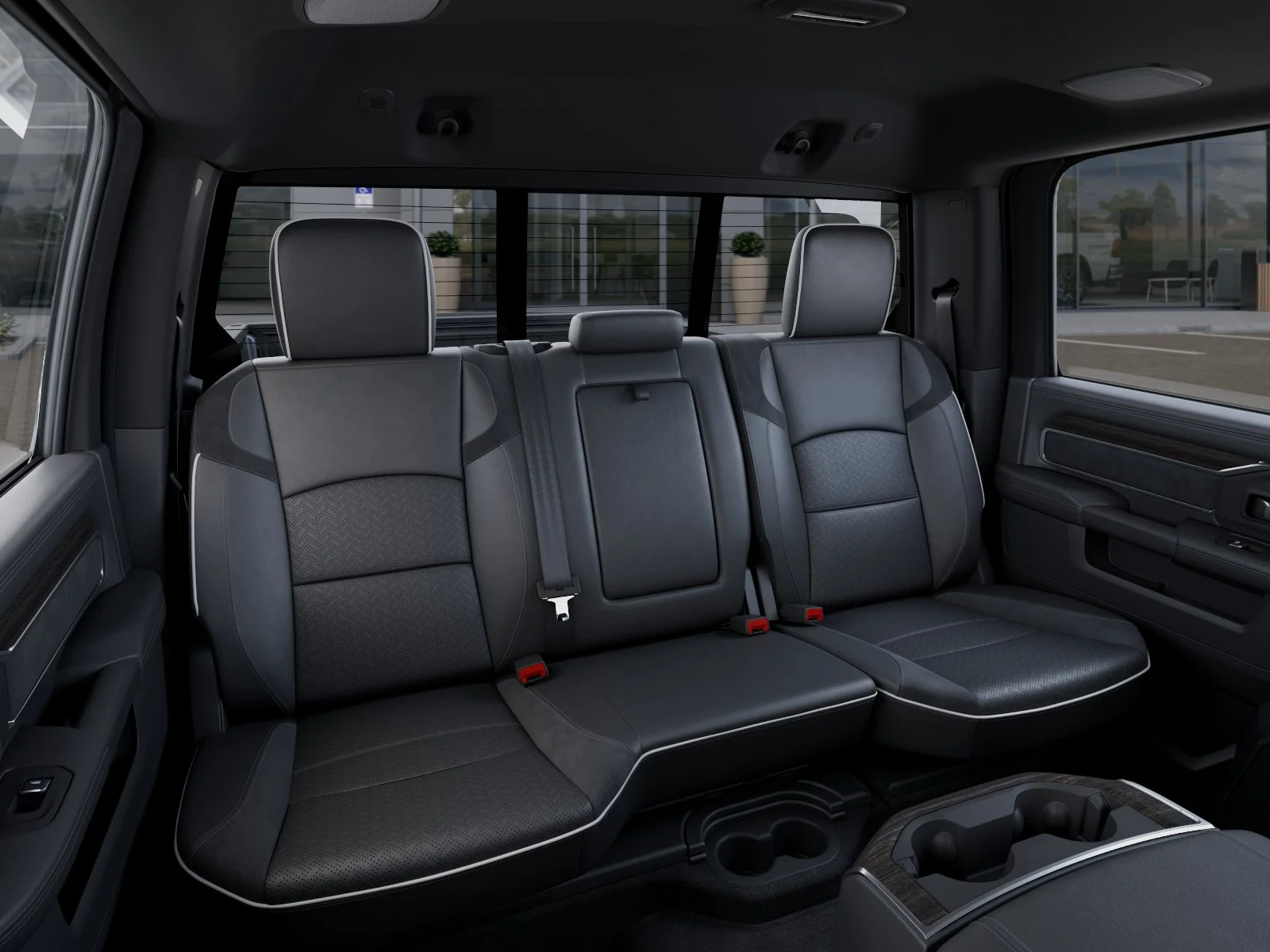 New 2027 Ceramic Gray Clear-Coat Exterior Paint RAM Laramie image 41