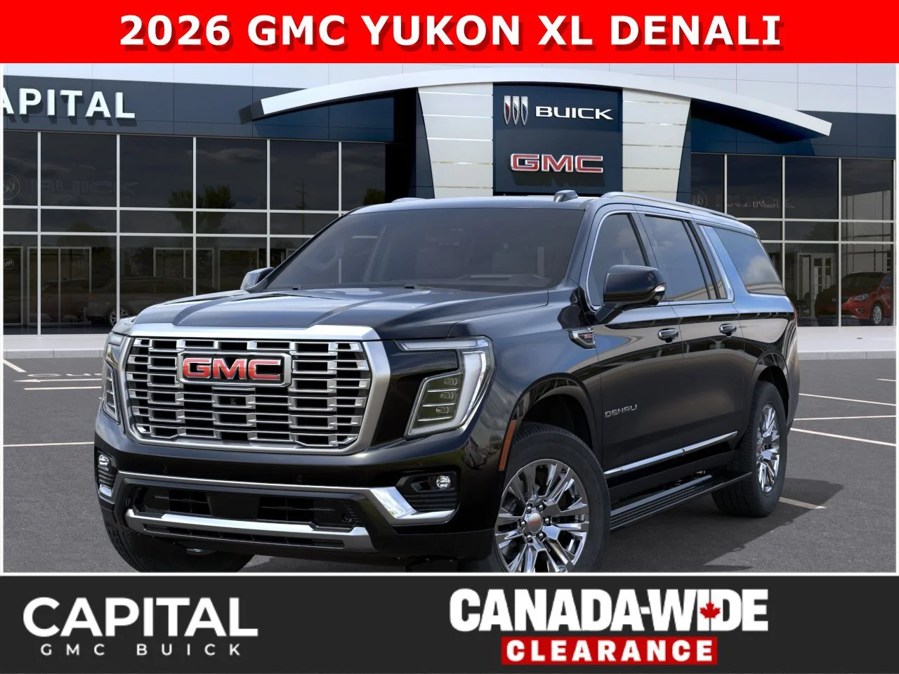 New 2026 ONYX BLACK GMC Denali image 1