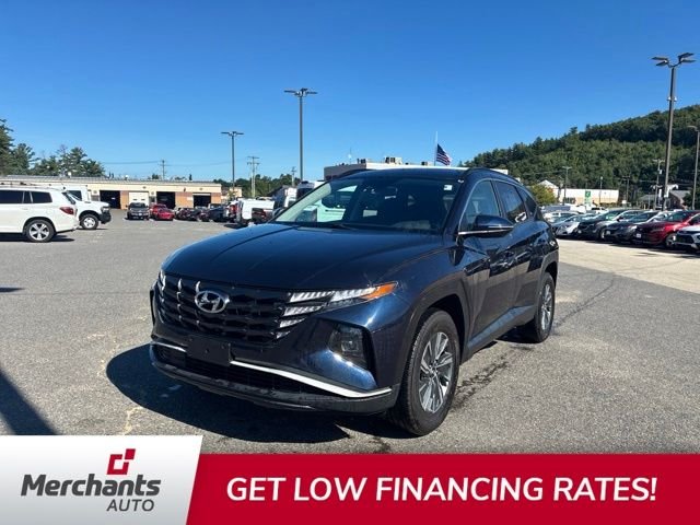 Used 2022 Blue Hyundai Blue image 3