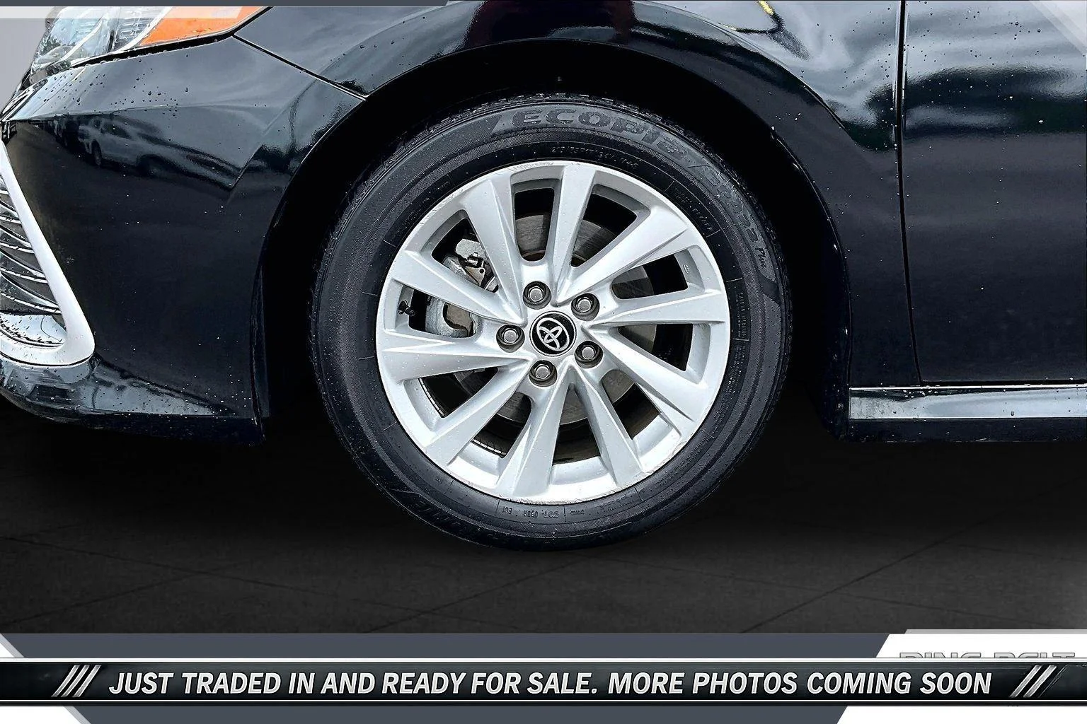 Used 2023 Midnight Black Metallic Toyota LE image 7