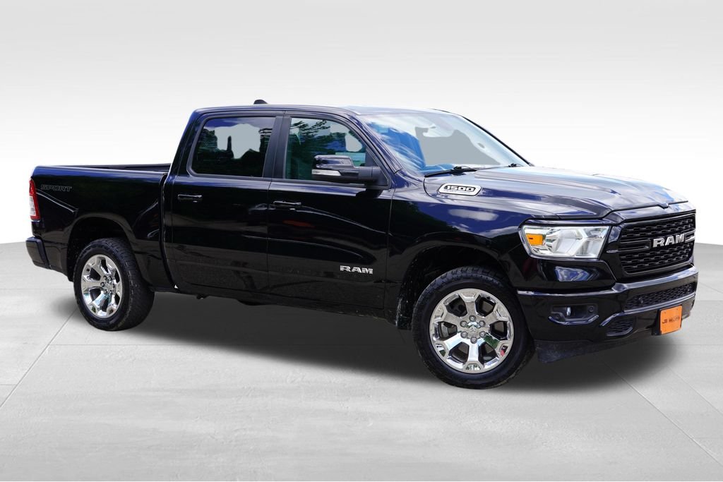 Certified Used 2022 Diamond Black Crystal Pearlcoat Ram Big Horn image 2