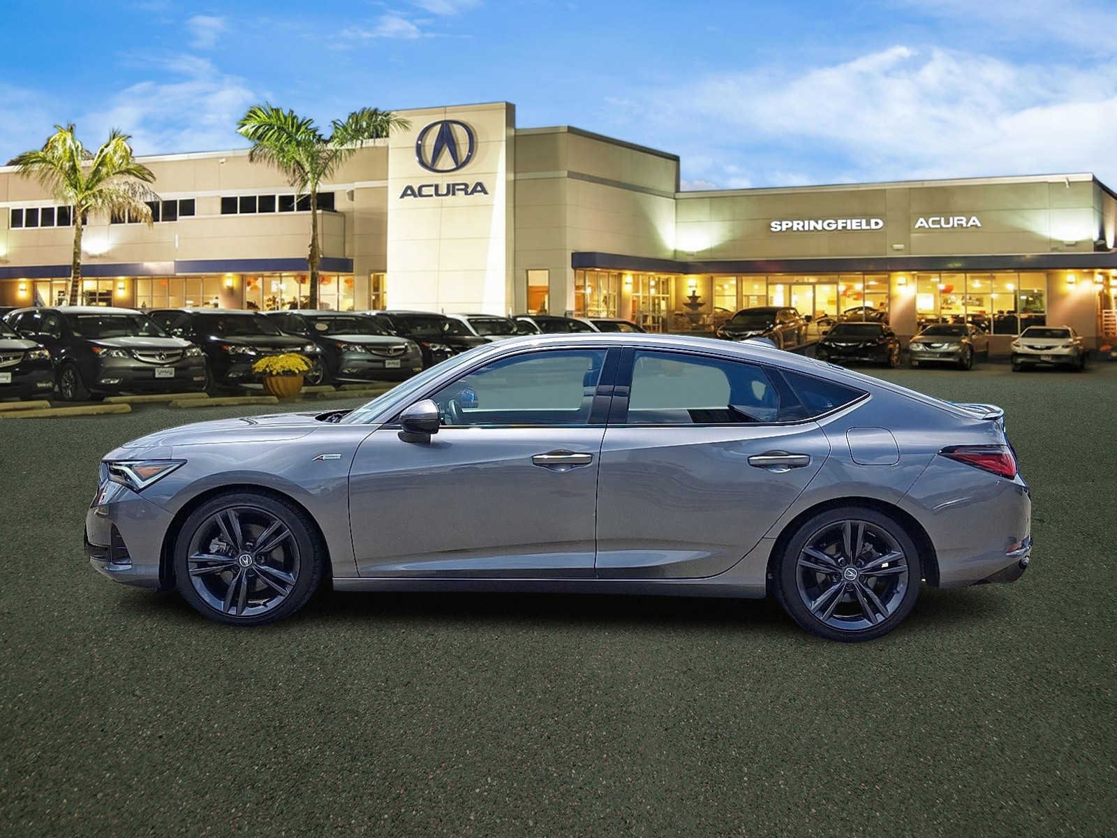 Certified Used 2024 Liquid Carbon Metallic Acura A-SPEC TECH image 4