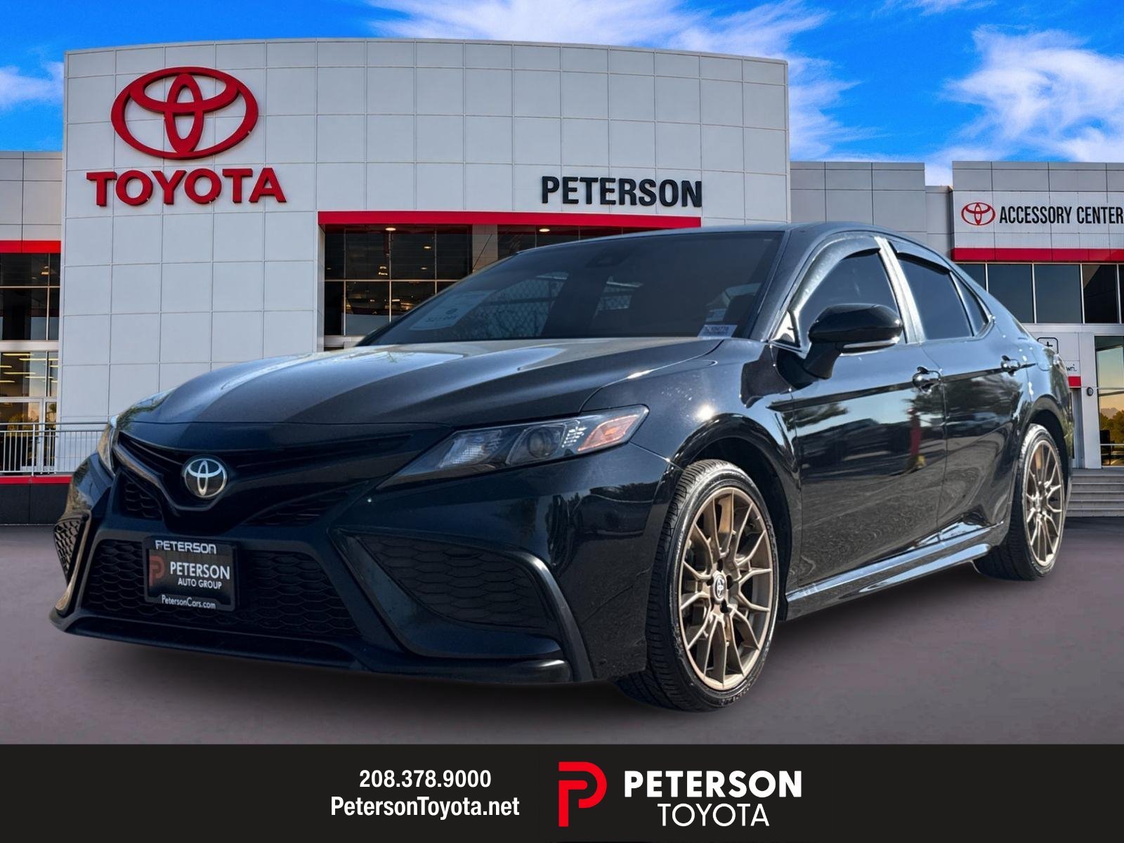 Used 2024 Black Toyota SE Nightshade image 7