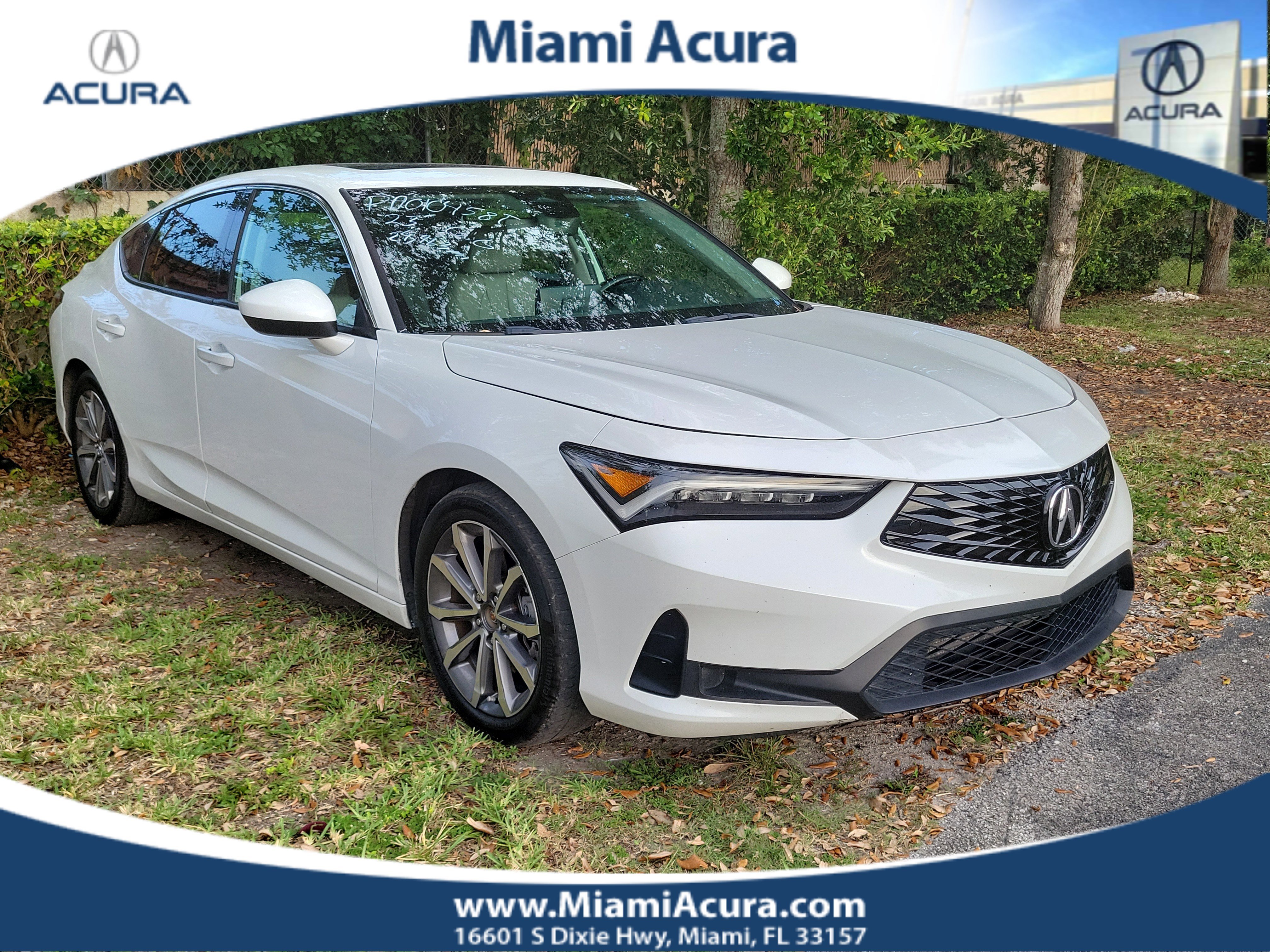 Used 2023 White Acura NAVI image 1