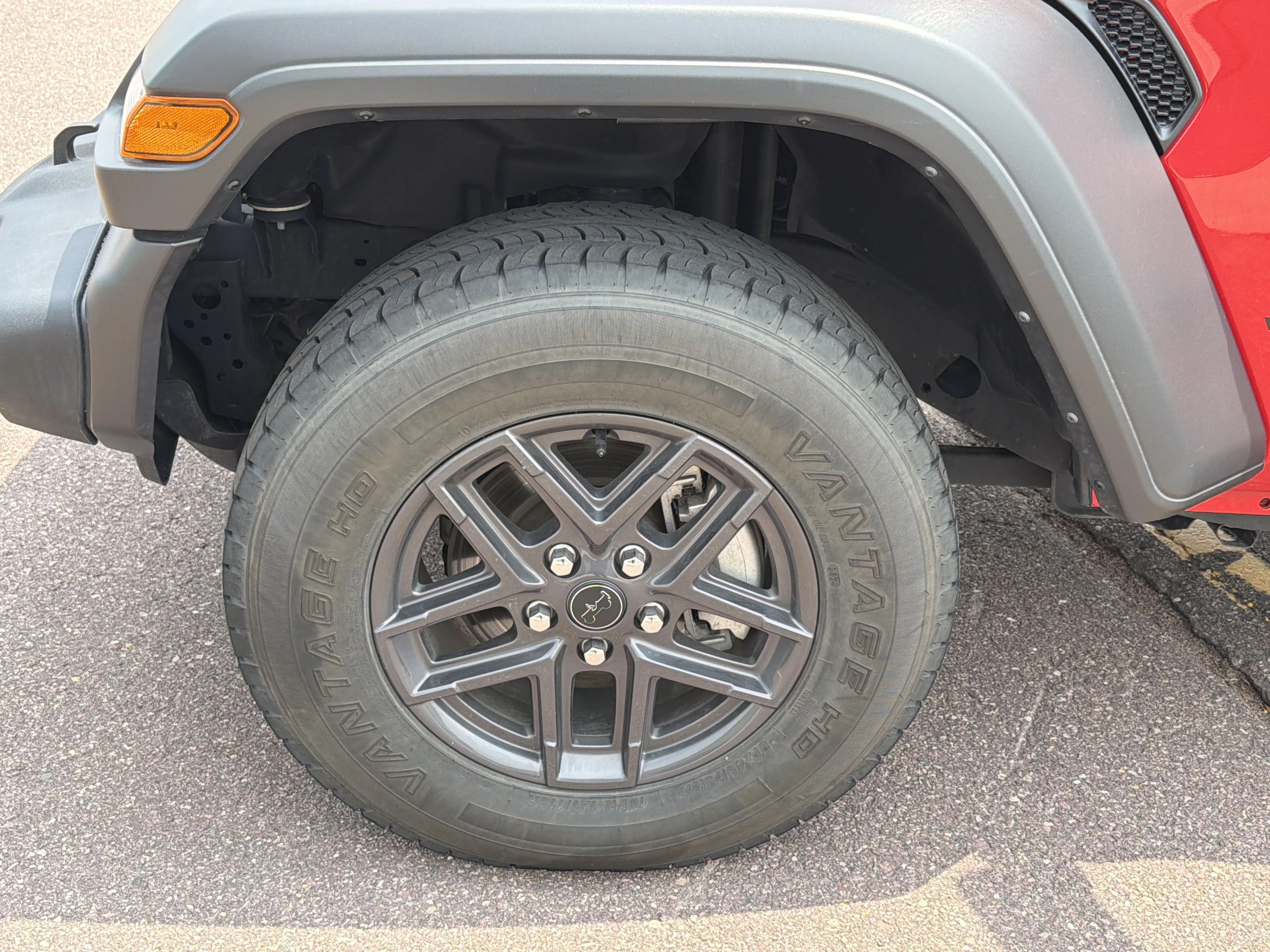Used 2025 Firecracker Red Clearcoat Jeep Sport S image 15
