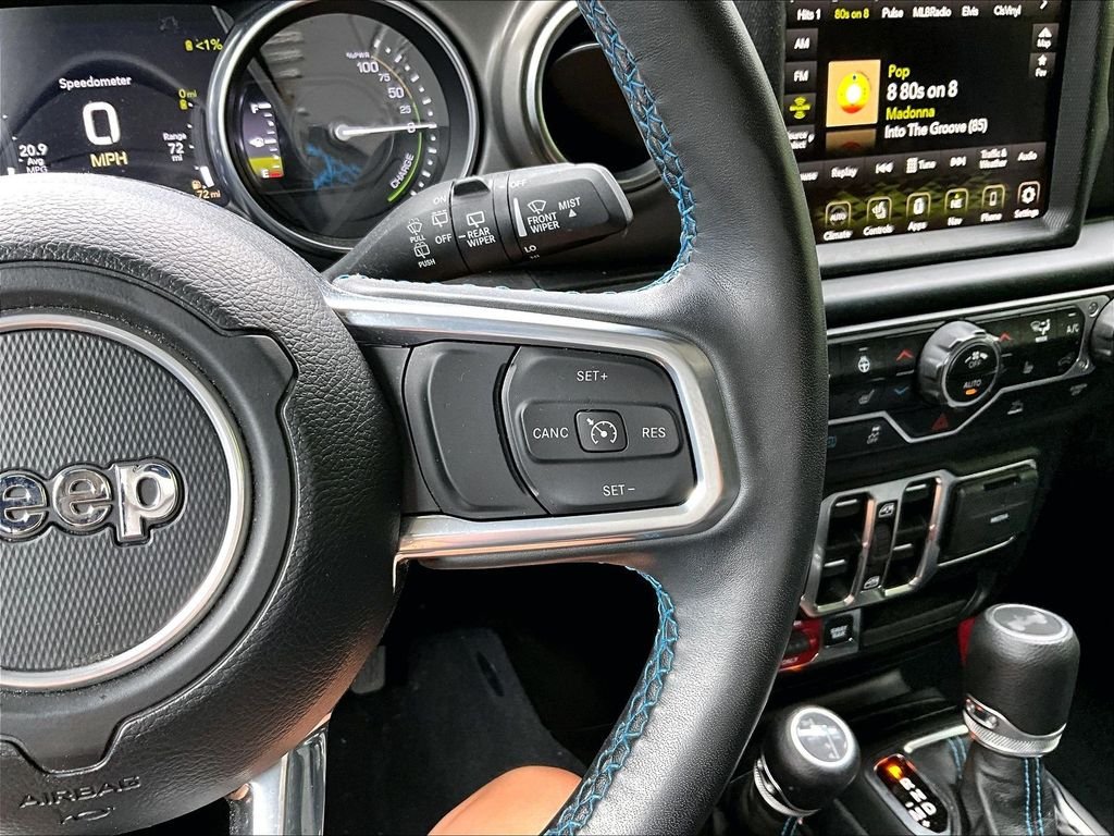 Used 2023 White Jeep Rubicon 4xe image 19