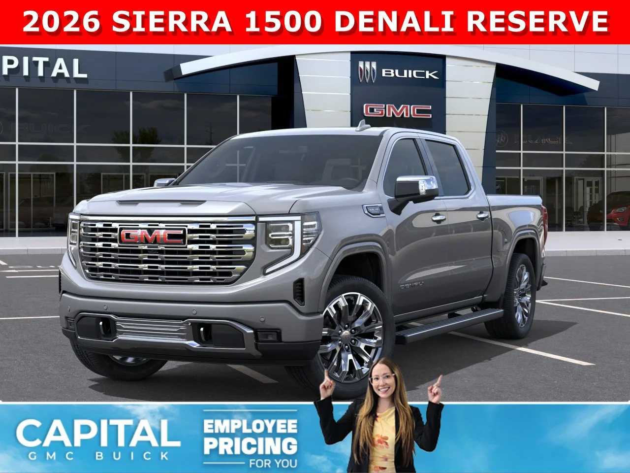 New 2026 STERLING METALLIC GMC Denali image 1