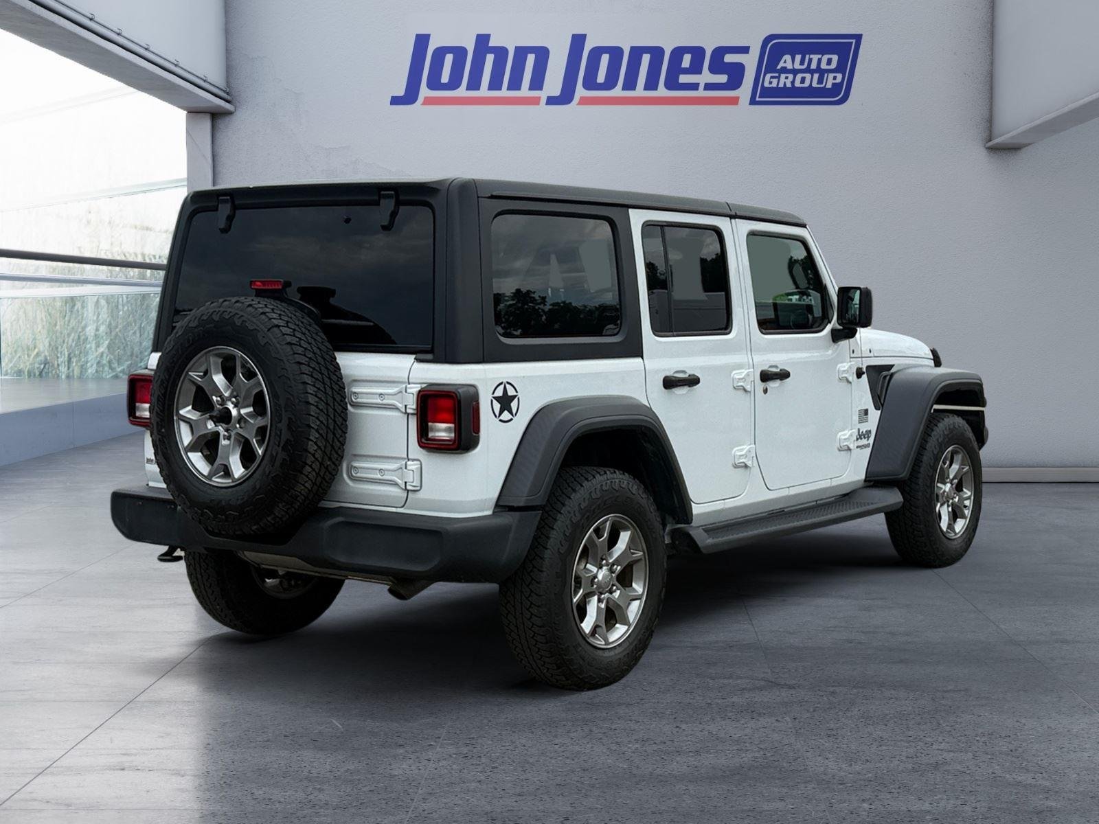 Used 2020 Bright White Clearcoat Jeep Freedom image 5