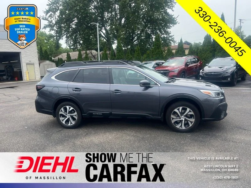 Used 2021 Gray Subaru Limited XT image 2