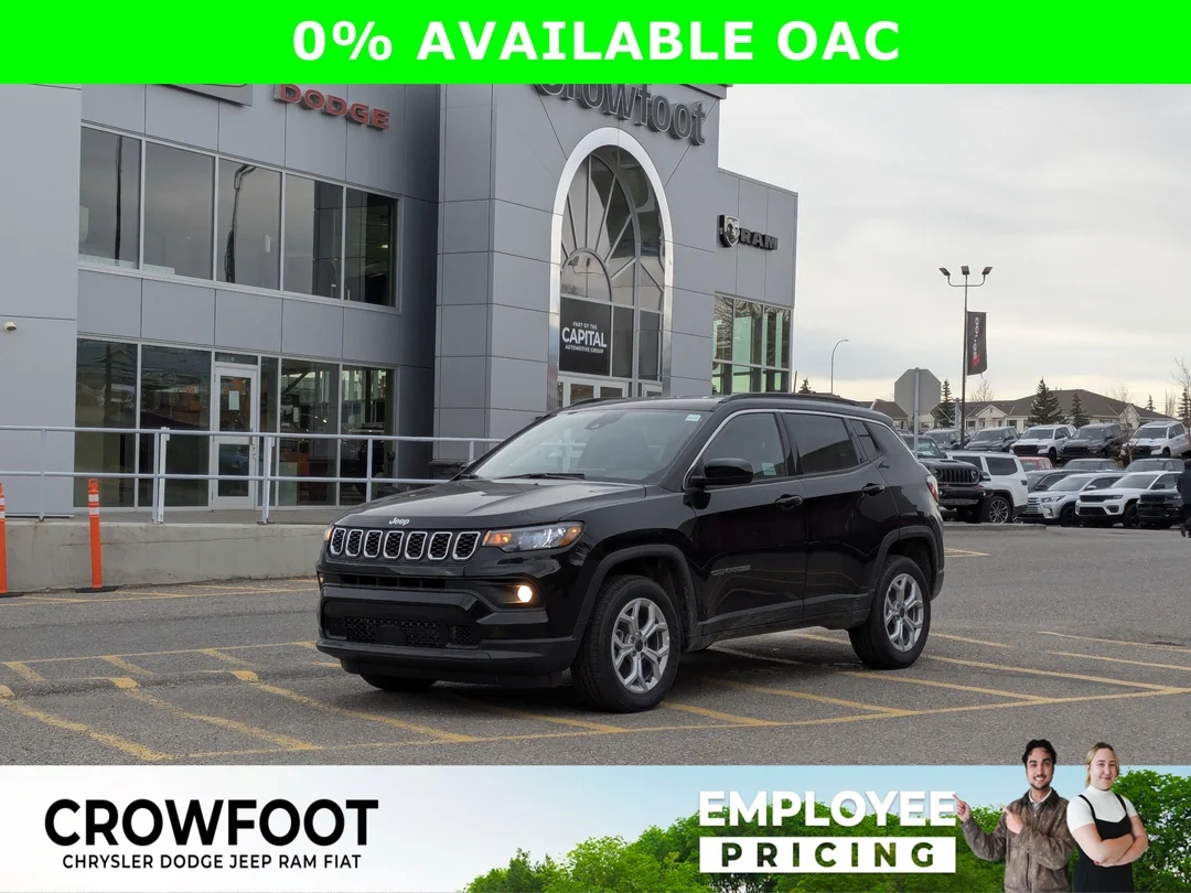 New 2026 Black Jeep North - - 4x4 - Heated Seats & Steering - Power Liftgate - 10.1  Display - Keyless Entry & More! image 1