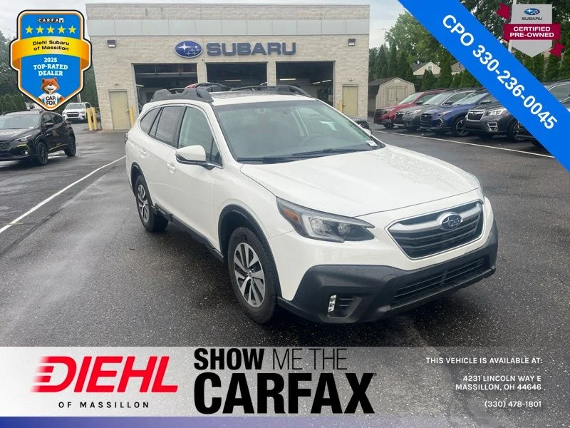 Used 2022 White Subaru Premium image 1
