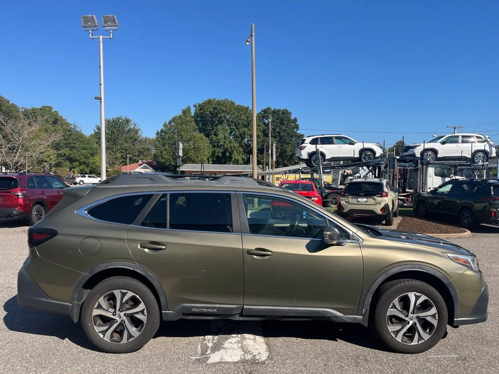 Used 2022 Green Subaru Limited image 3