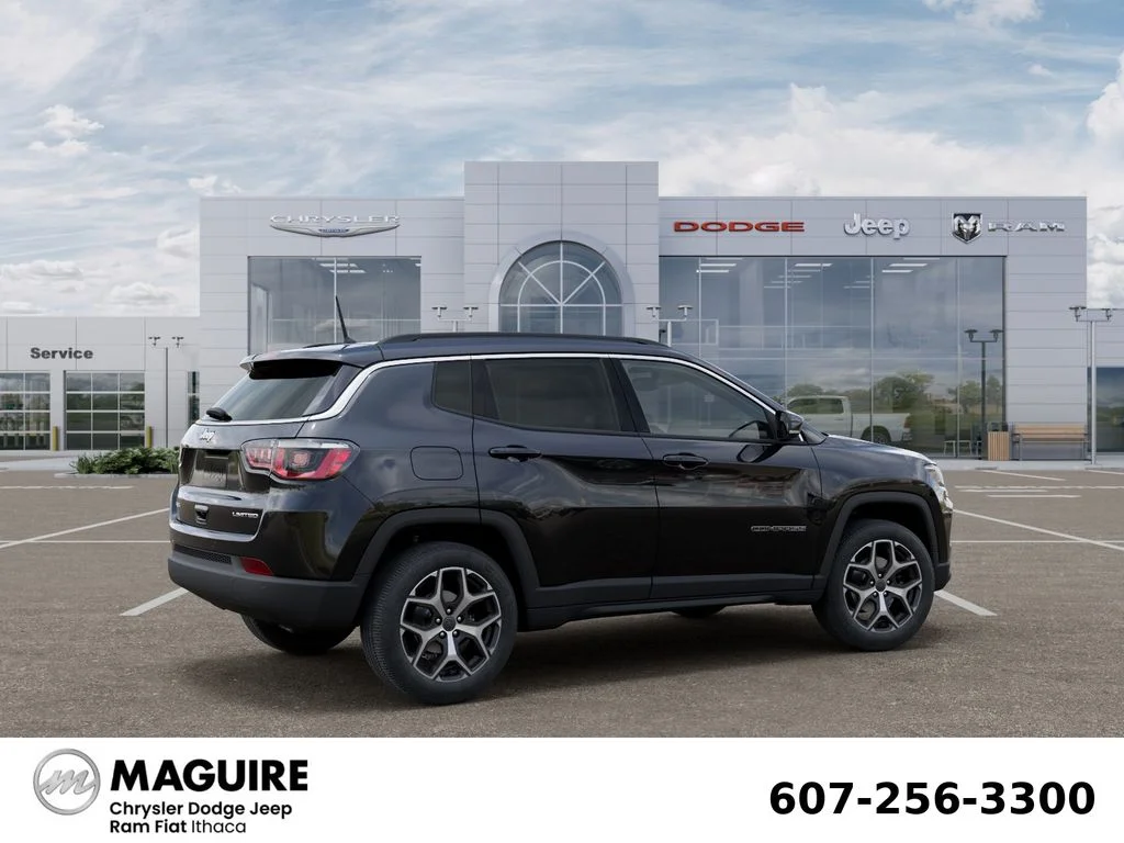 New 2026 Diamond Black Crystal Pearl-Coat Exterior Paint Jeep Limited image 4