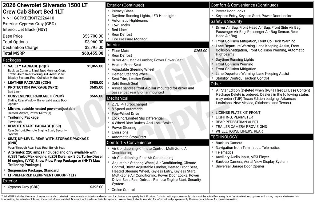 2026 Chevrolet Silverado 1500 LT - Photo 8