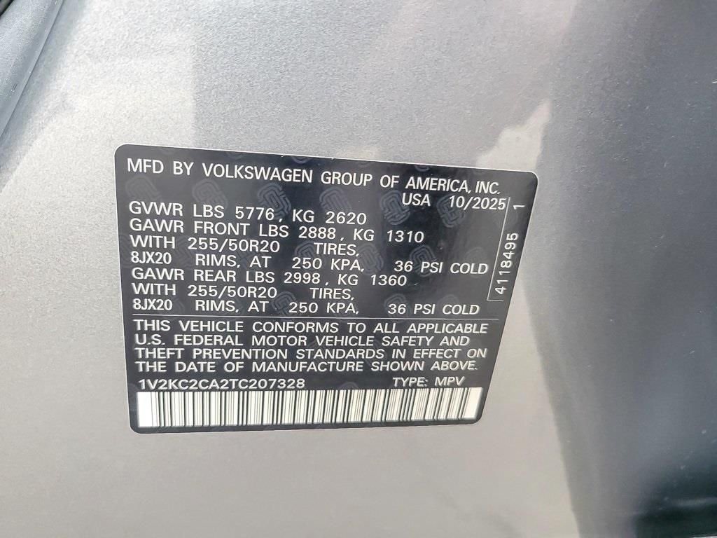 2026 Volkswagen Atlas Cross Sport SE w/Tech - Photo 23