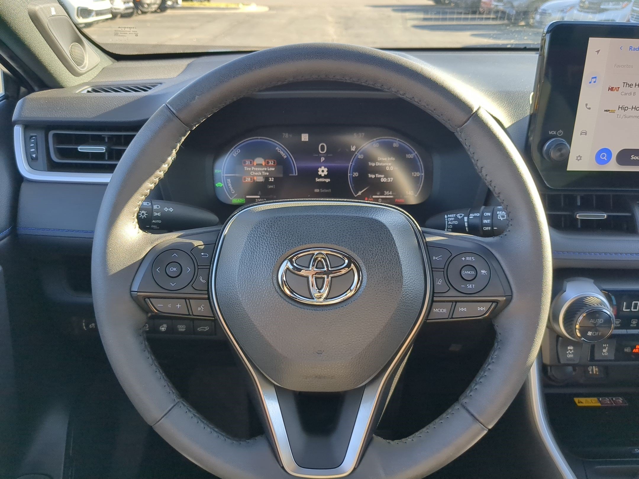 Used 2023 Midnight Black Metallic Toyota Hybrid XSE image 17