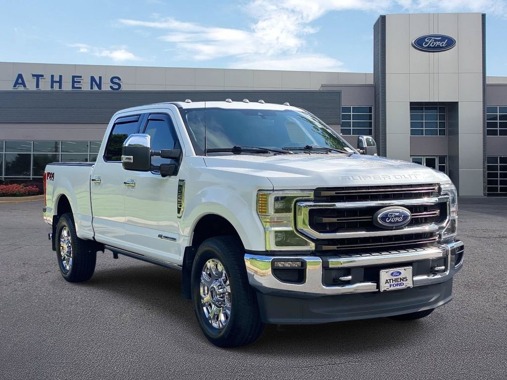 Certified Used 2022 Oxford White Ford King Ranch image 1