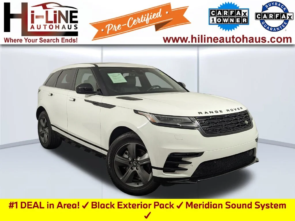 Certified Used 2025 White Land Rover Dynamic SE image 1