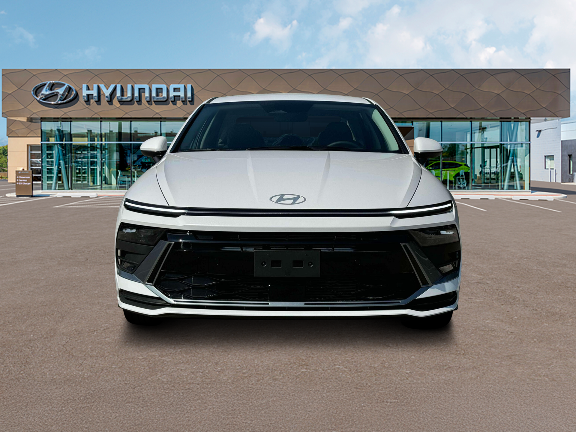 New 2025 White Hyundai SE image 12