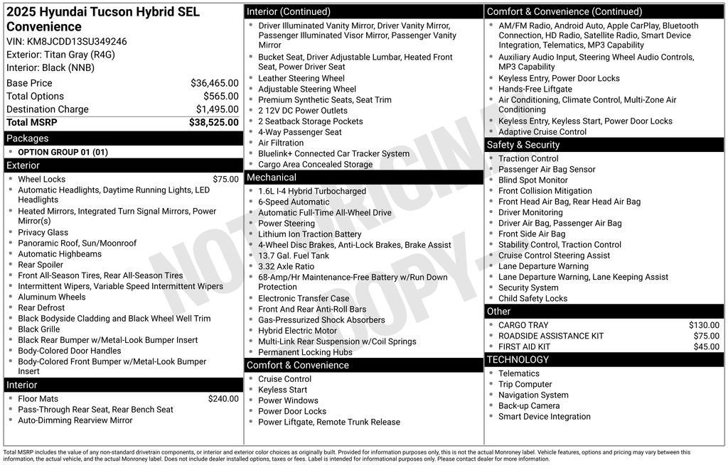 Certified Used 2025 Gray Hyundai SEL Convenience image 33