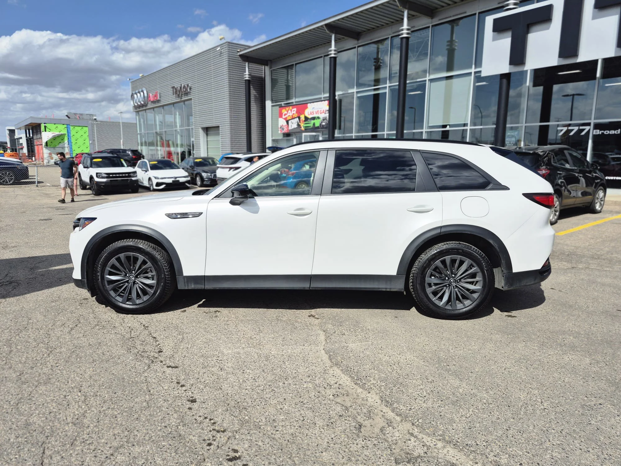 Certified Used 2025 Rhodium White Metallic Mazda GS-L AWD*Adaptive Cruise | Htd Leather | Sunroof | Htd Wheel | Blind Spot Detection | Park Assist image 11