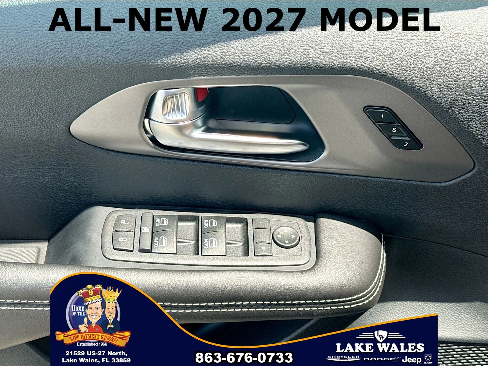 New 2027 Diamond Black Crystal Pearl-Coat Exterior Paint Chrysler  image 17