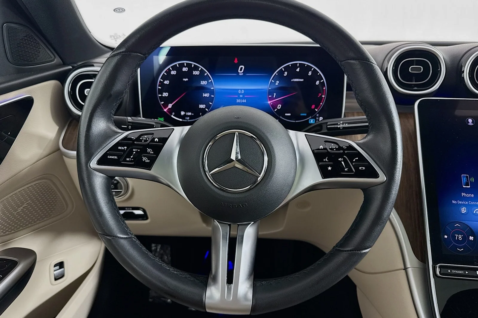 Certified Used 2024 Polar White Mercedes-Benz C 300 image 19